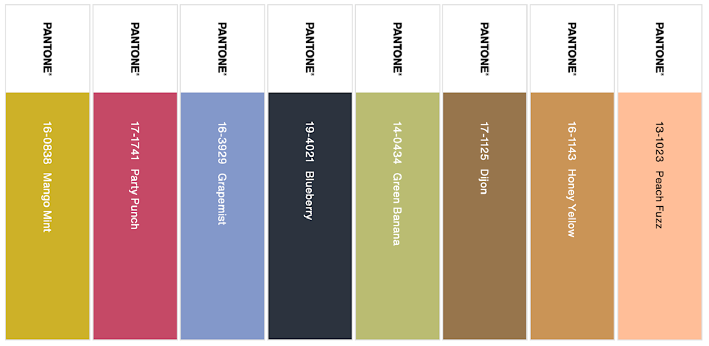 Pantone Color Flavorfull Palette ? I=AA