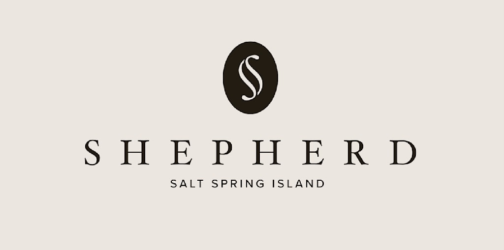 A brand logo using a classic serif font