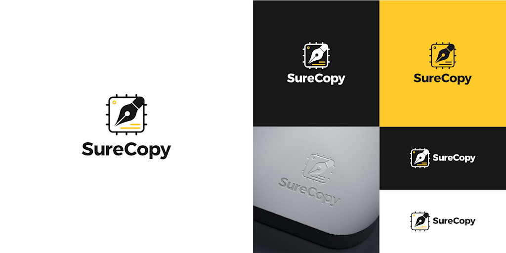 Logo for a copywriting service business