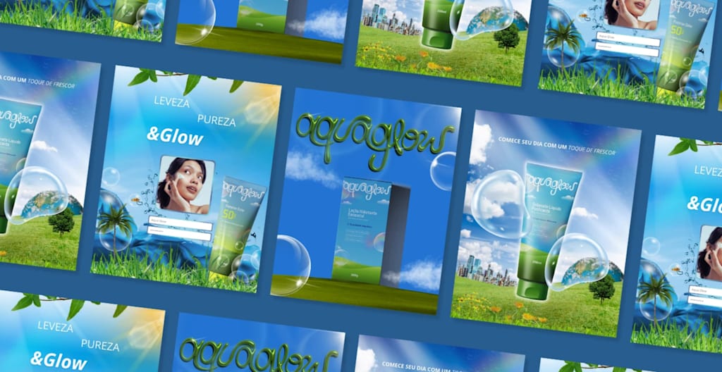 Frutiger Aero Revival graphic design trend 2026