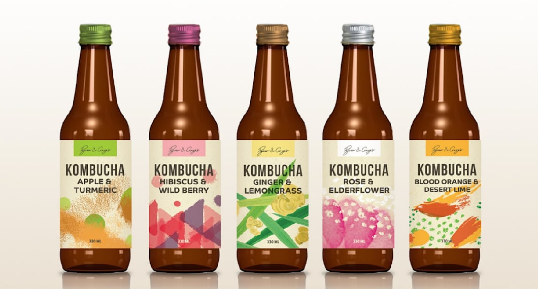 How to make label: example of labels with patterns.