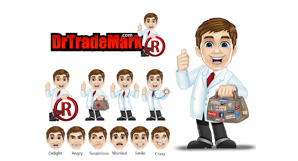 Doctor mascot design for a trademarking brand