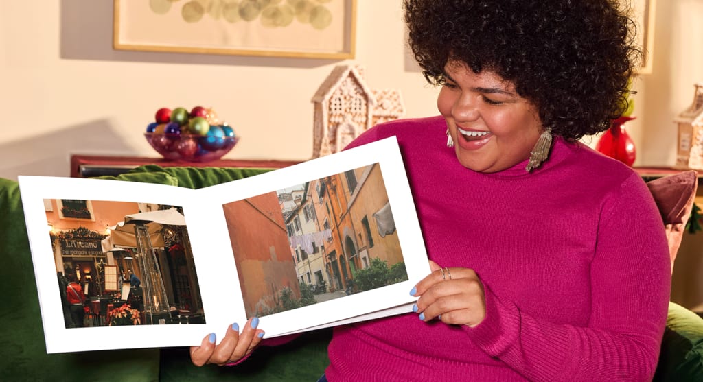 Photo book gift for customers and employees