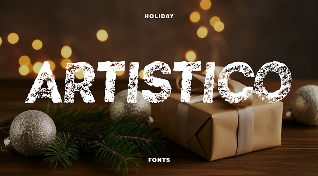 Artistico sans-serif font