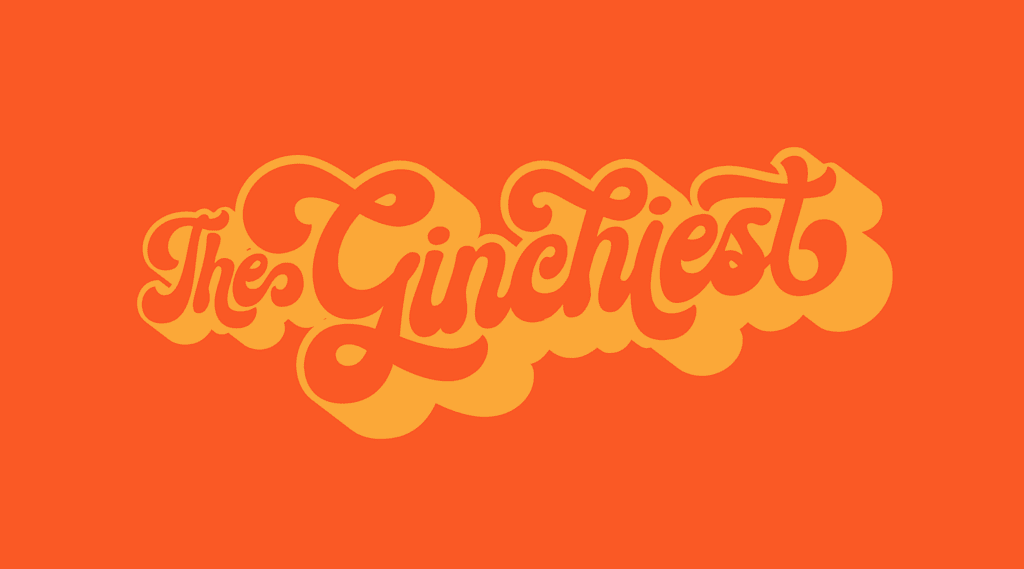 Decorative fonts like Ginchiest font have a vintage look