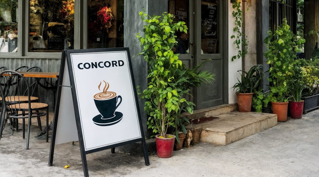 Concord sans serif fonts for signs