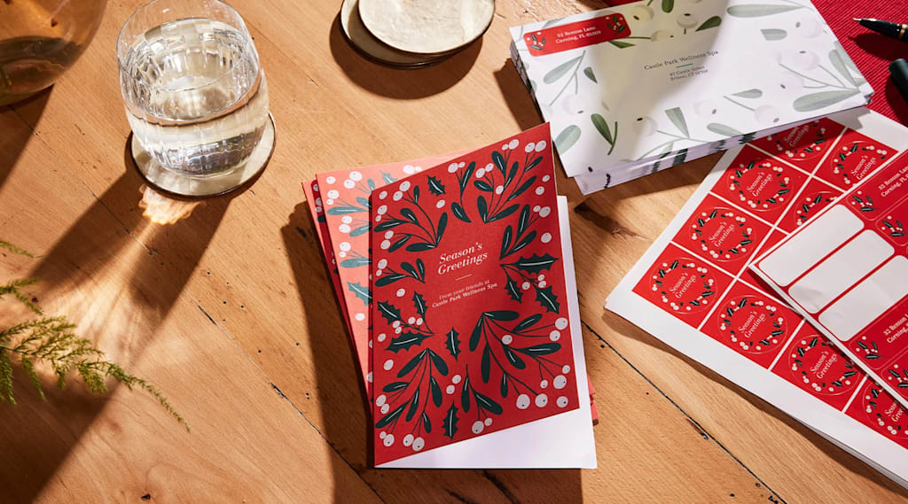 custom Christmas card