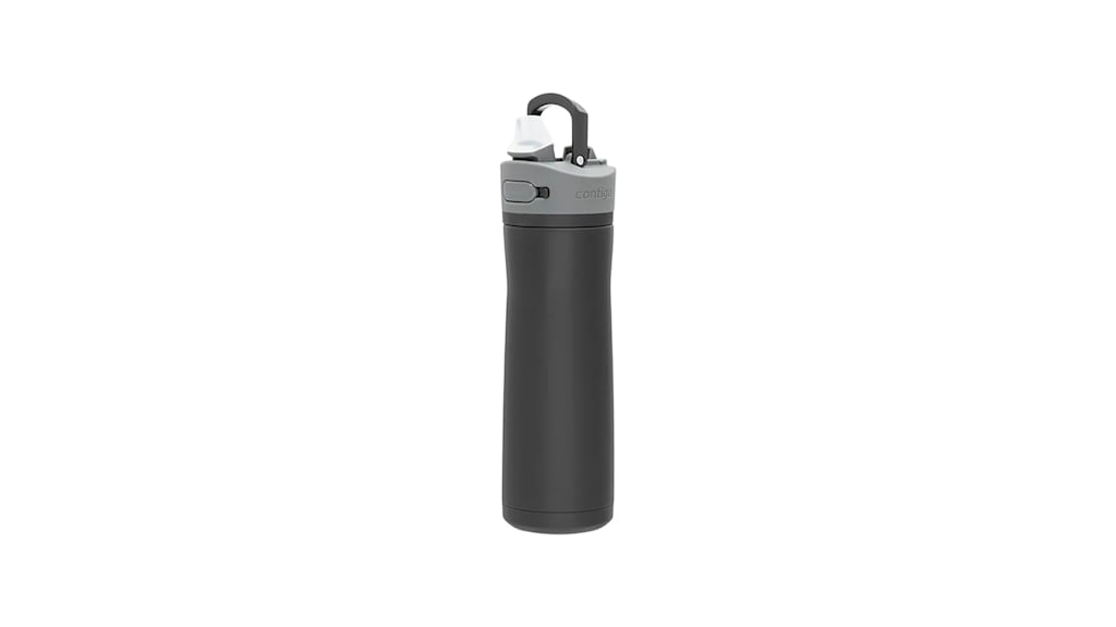 Contigo Ashland Chill stainless steel water bottle with a straw