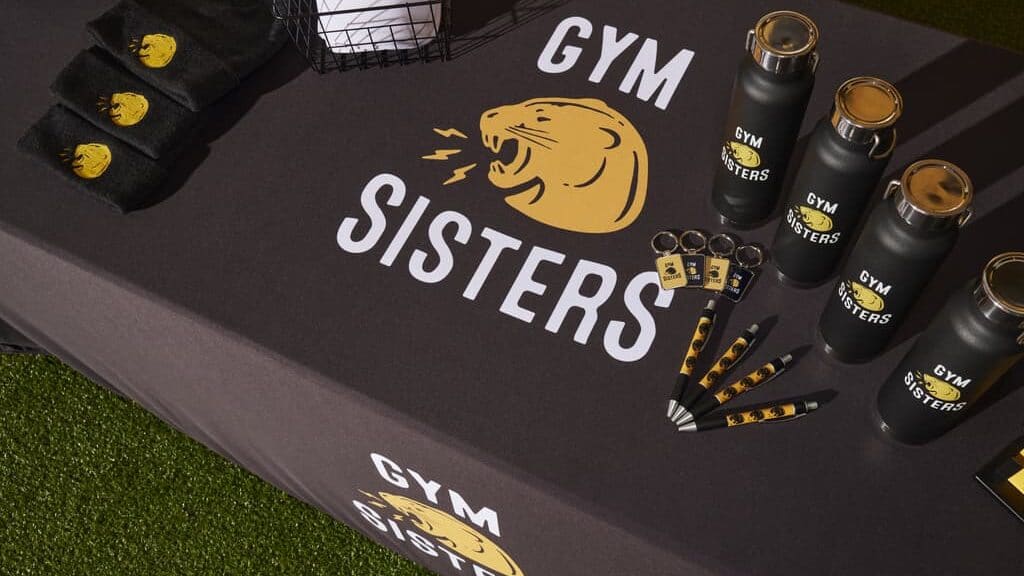 Professionally designed custom logo on promotional materials