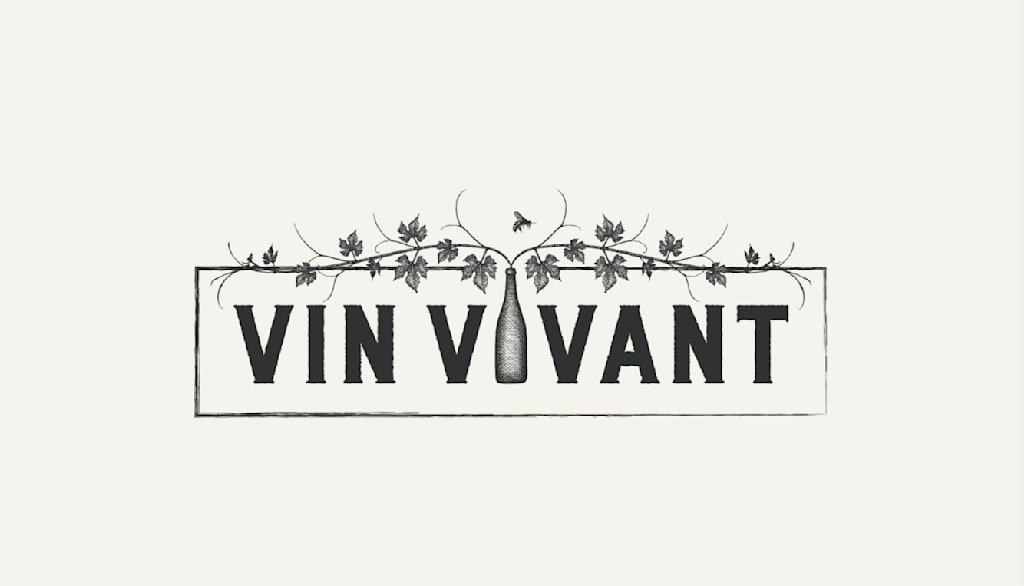 A wine brand with a bold rustic font logo