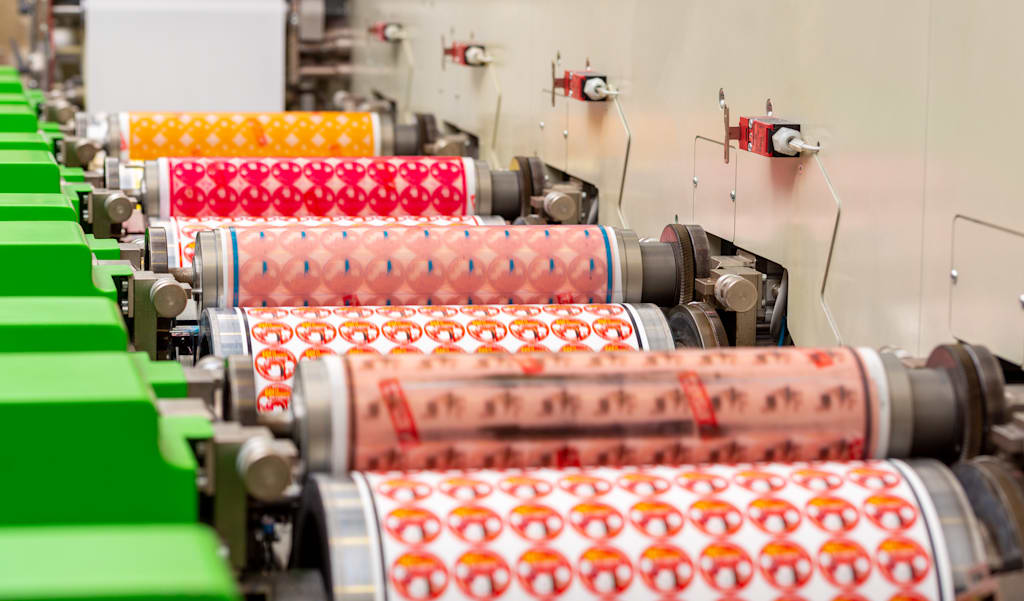 Flexography printing types of printing