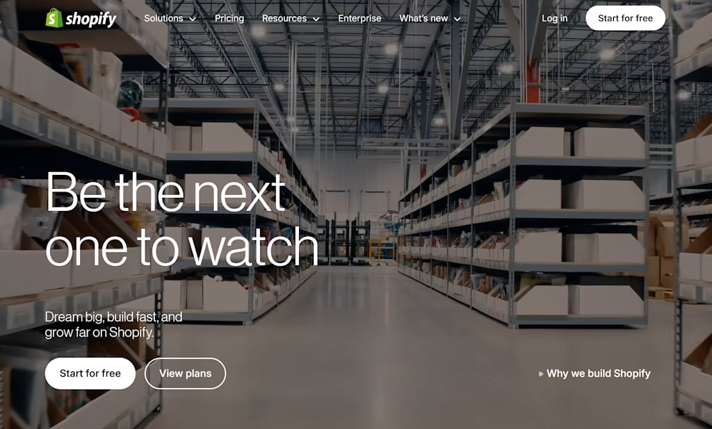 Shopify is one of the easiest website builders for online selling