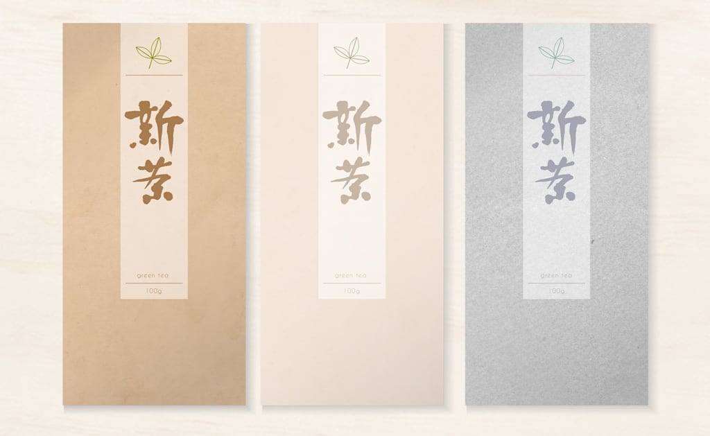 An example of the Imprinted packaging trend 2026 that features painted characters