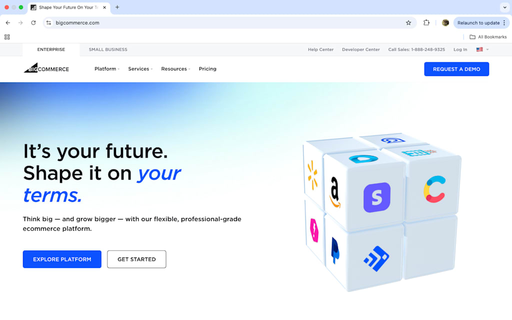 BigCommerce ecommerce platform alternatives of Shopify