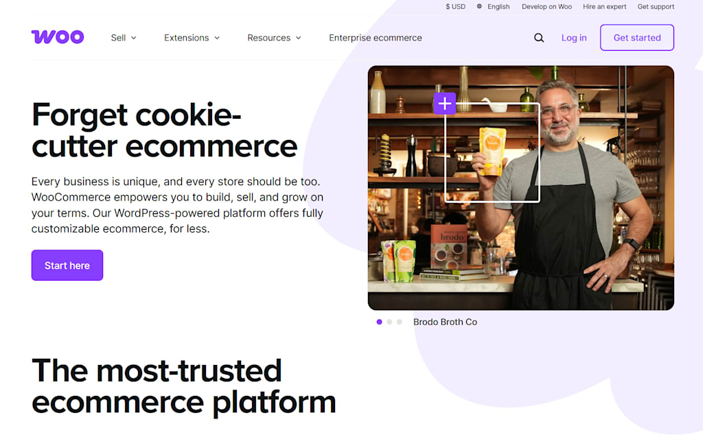 Woo ecommerce platform alternatives of Shopify