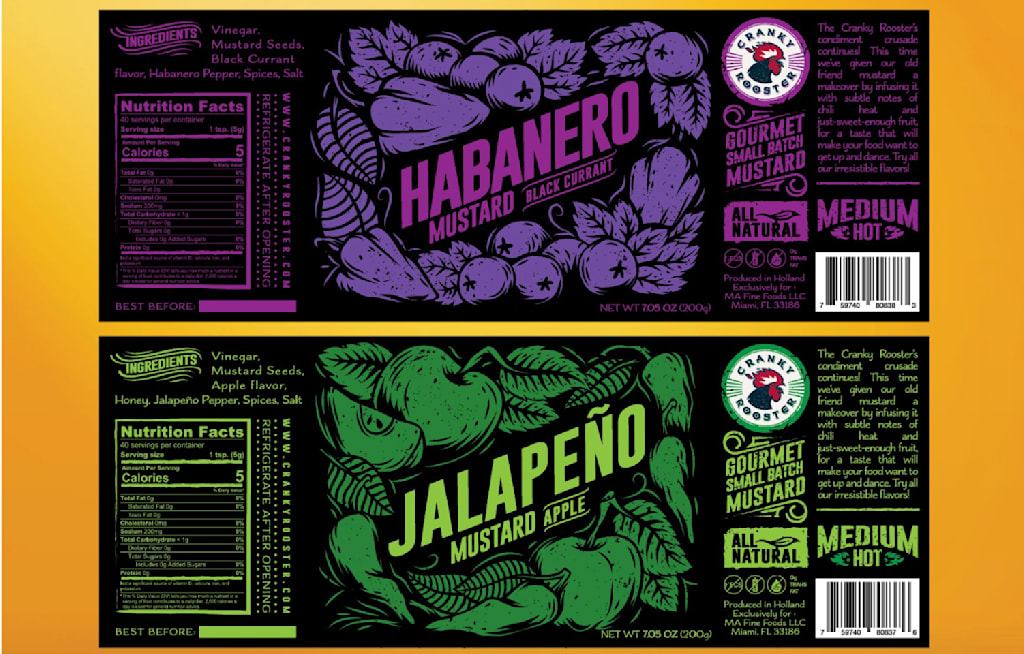 How to make labels: example of rectangle labels