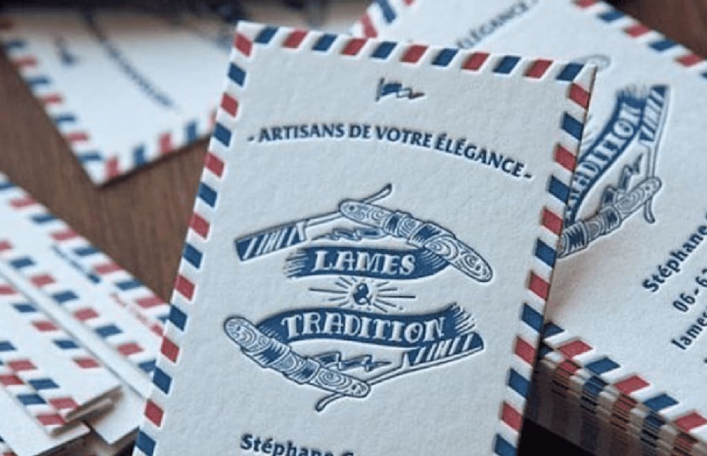 Business card idea for a salon