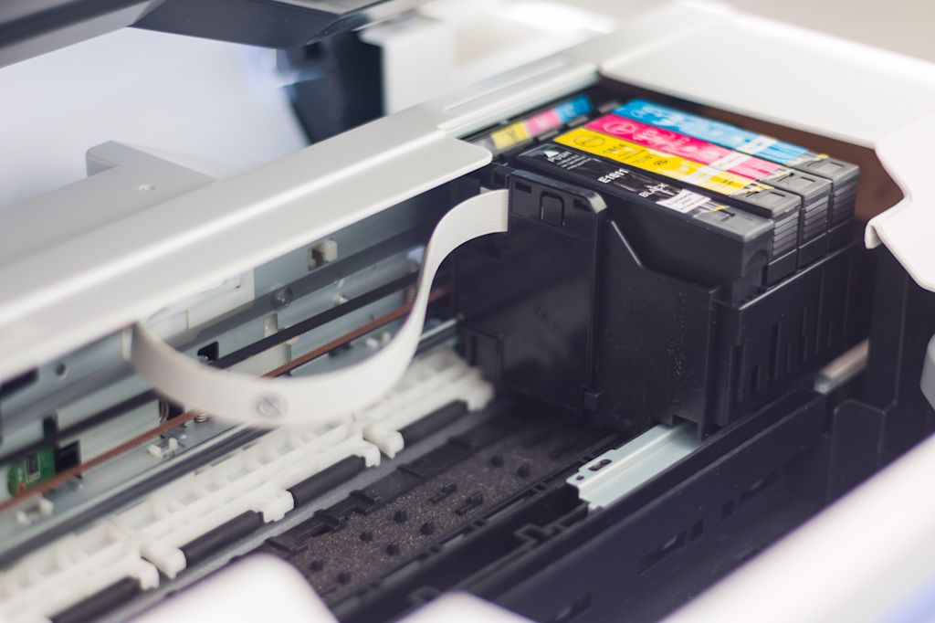 Inkjet printer types of printing