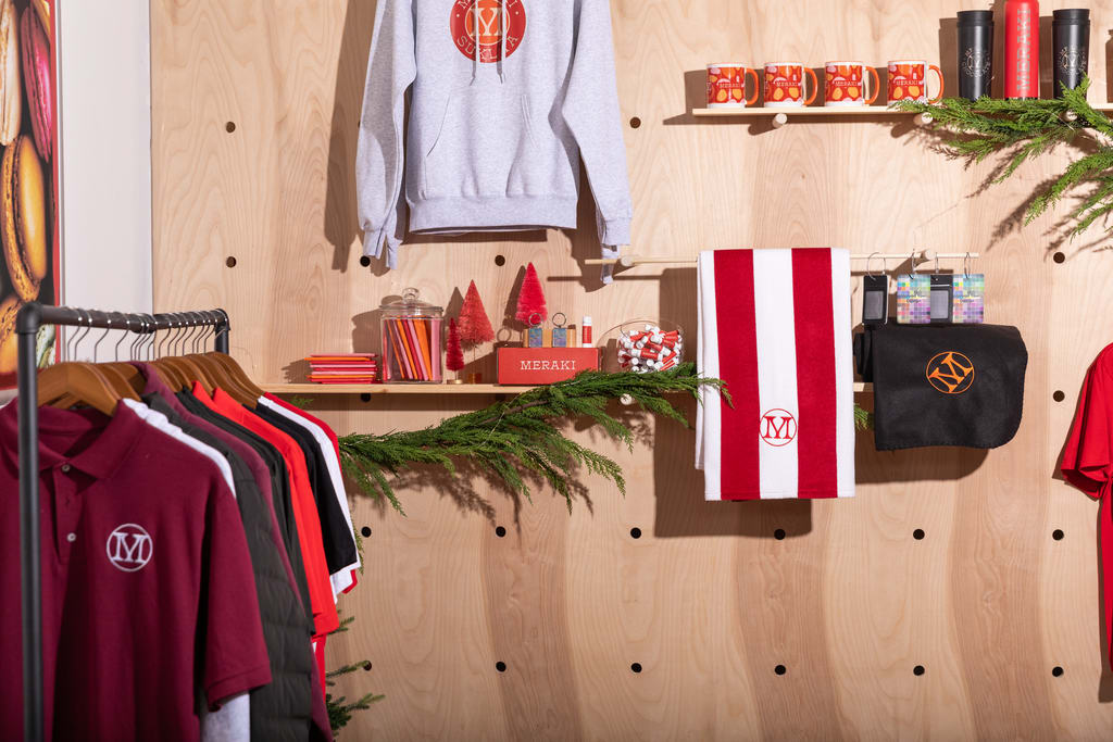 Branded holiday decorations and promotional items