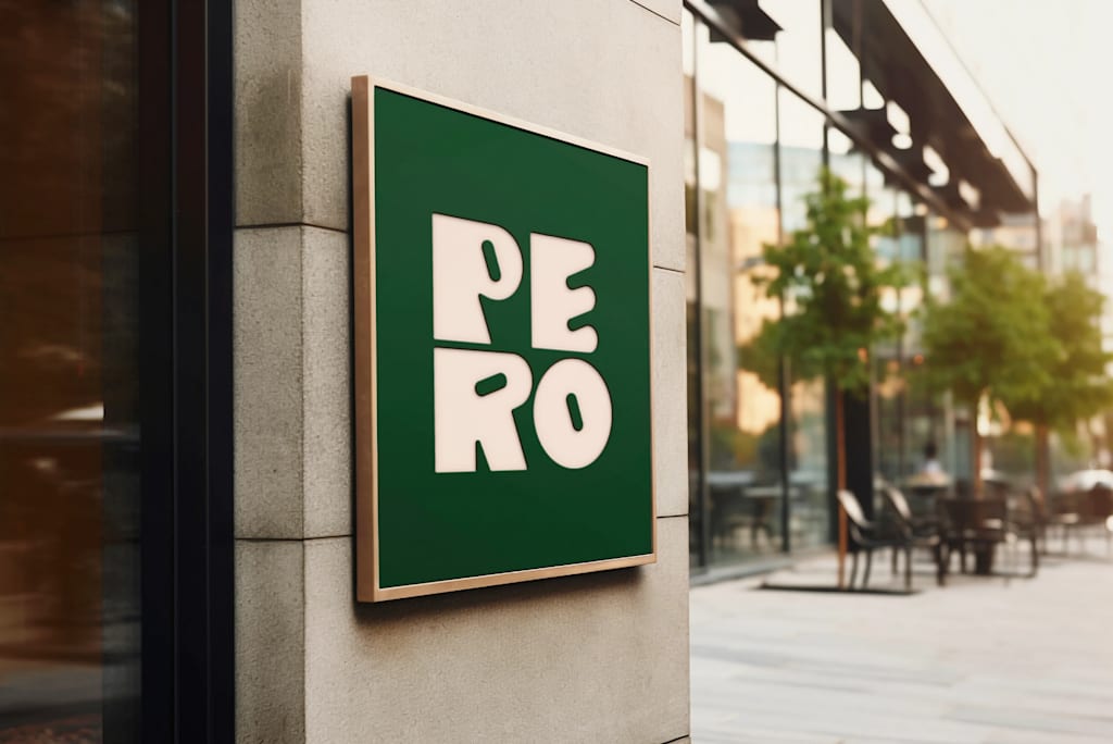 Pero mascot logo designs