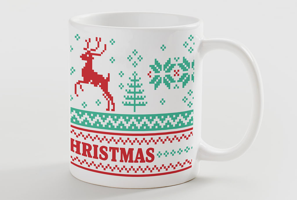 Christmas mug holiday gift basket ideas