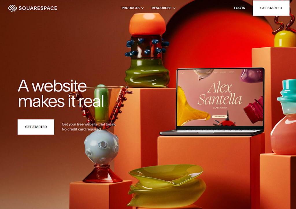 Squarespace is one of the easiest website builders