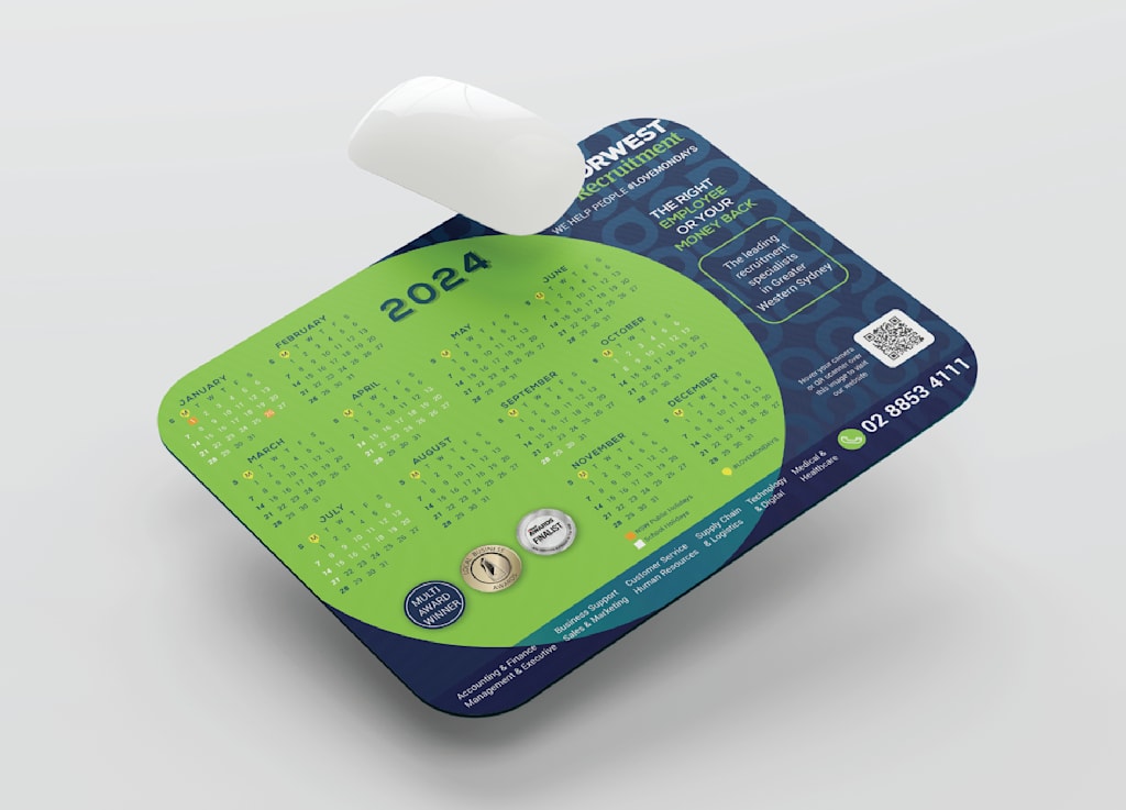 Mouse mat recruitment swag