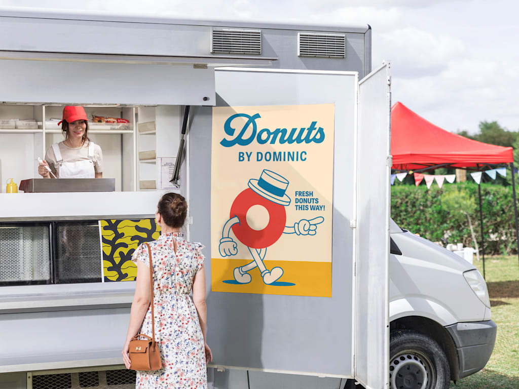 Vintage style of posters