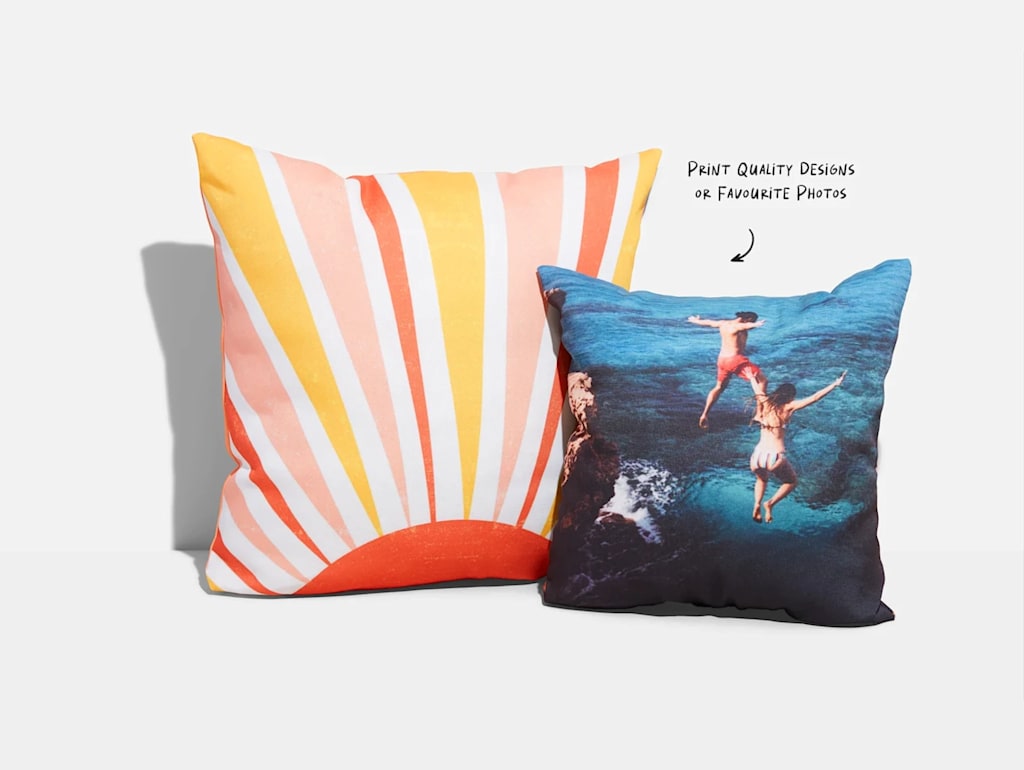 Custom pillows are a cozy Secret Santa gift idea