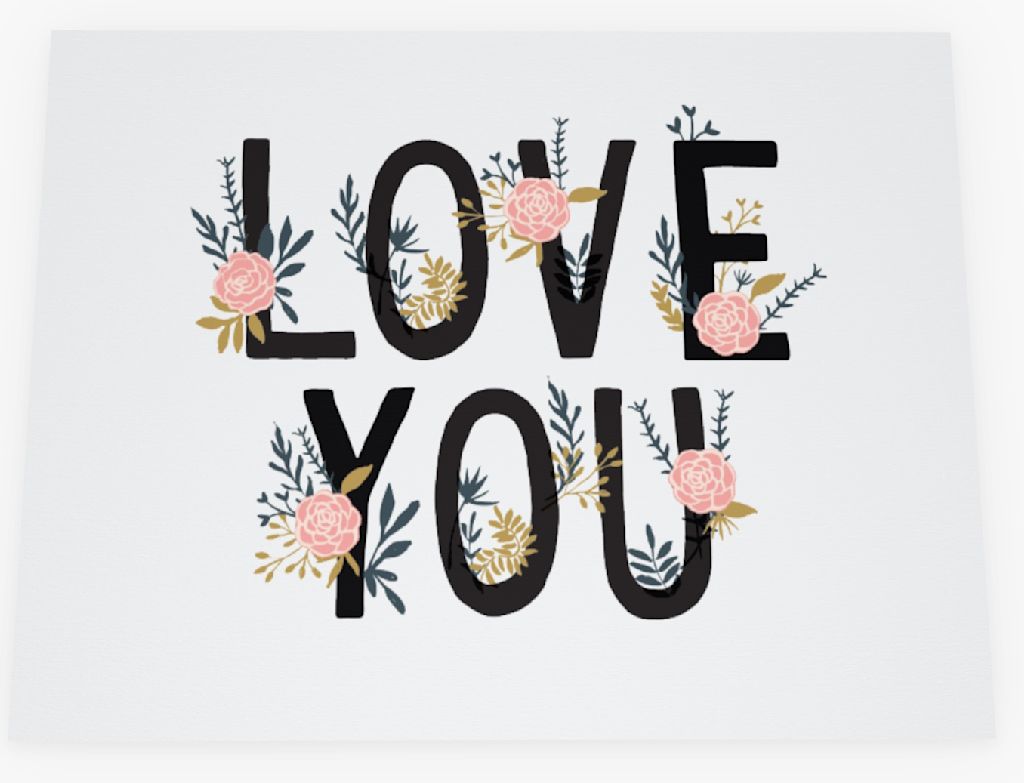 Custom greetings card for a wedding anniversary