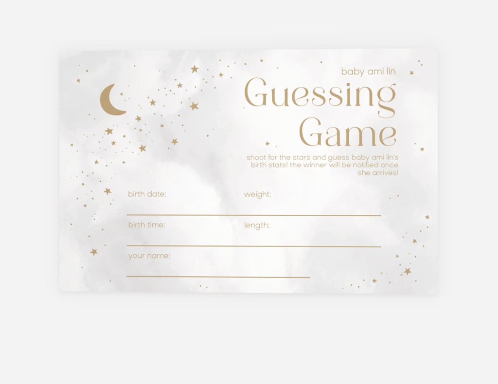 printable baby shower game and activity