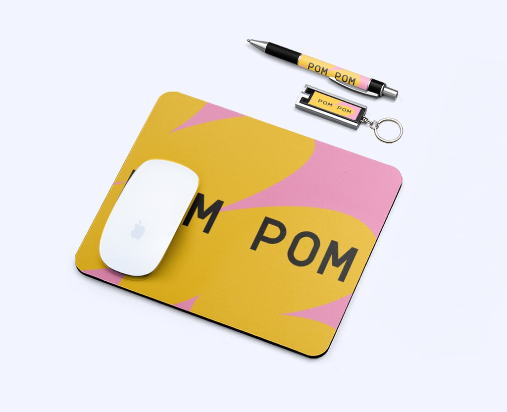 Branded mousepad is a great desk accessory promotional product
