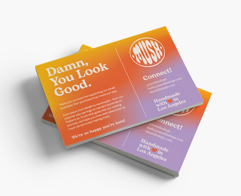 A direct mail postcard that doubles as a business card