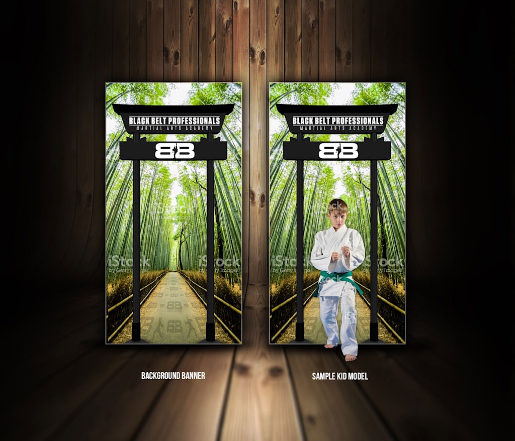 Black Belt Professionals banner design.