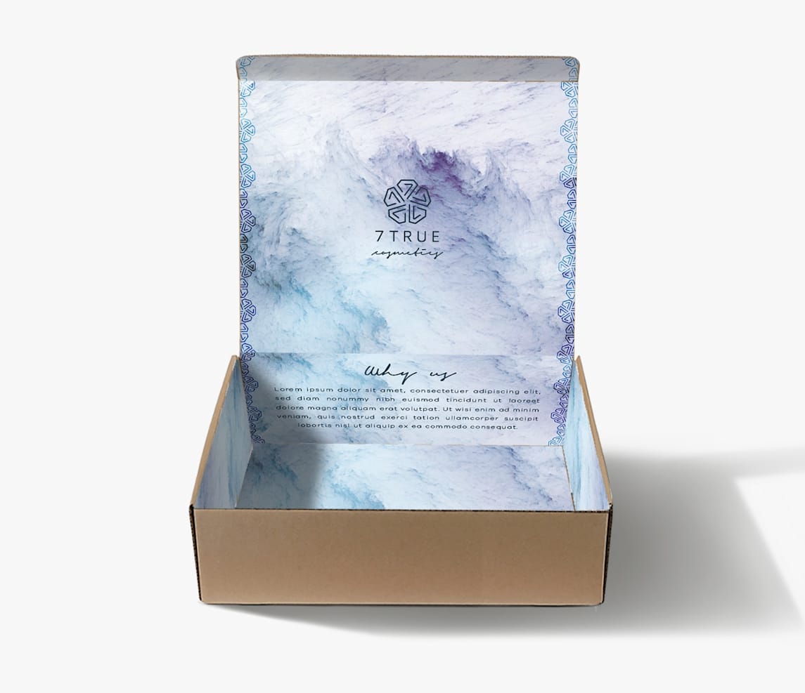 cardboard product packaging box