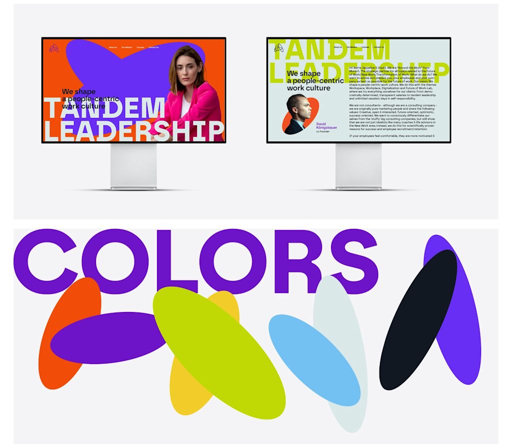 Brand color palette is a part of a brand’s visual identity
