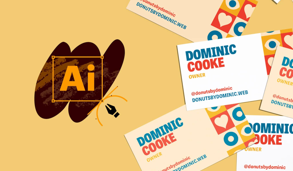 How to design business cards in Illustrator step-by-step