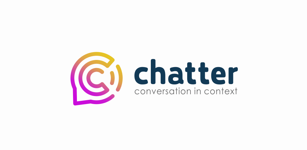 round logo of a letter &ldquo;c&rdquo; within a speech bubble