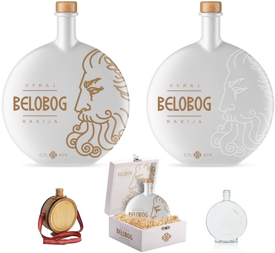 rakija bottle design