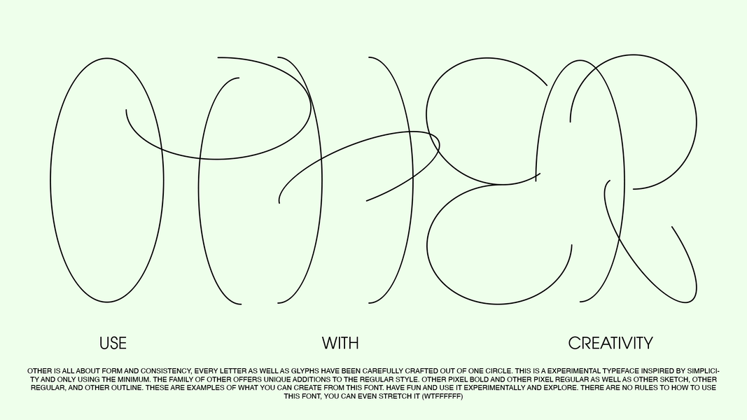 Panimated generative typeface