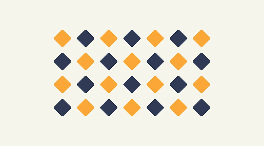 Graphic illustrating the graphic design layout principle of repetition