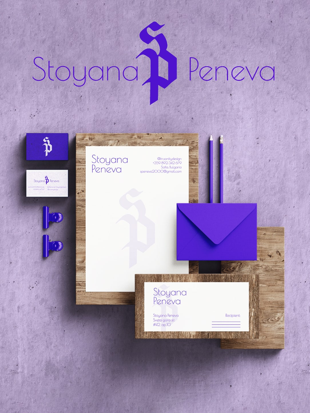 Fraktur-Schriftartdesign für ein Logo- und Branding-Projekt