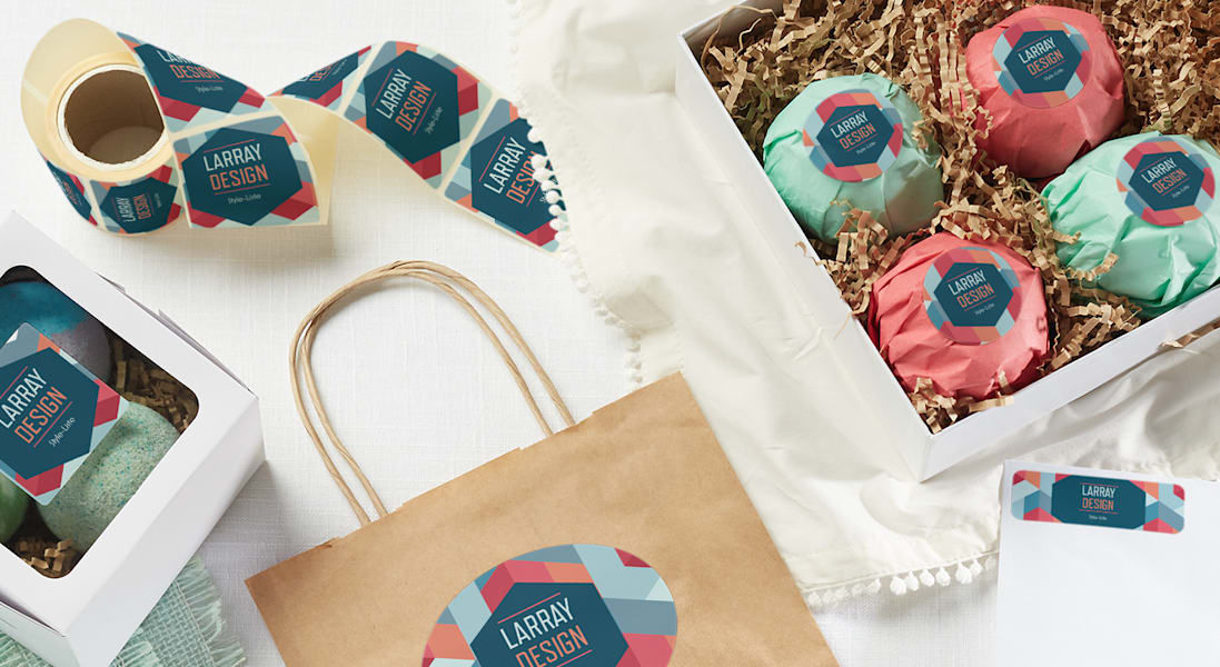 stickers for packaging products