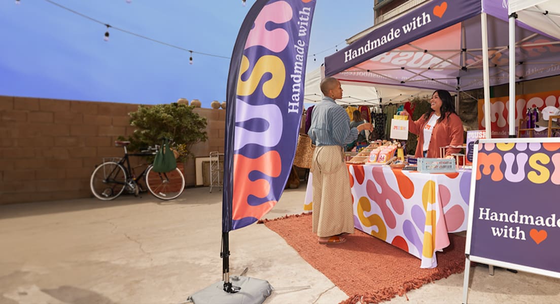 Outdoor event marketing and branding