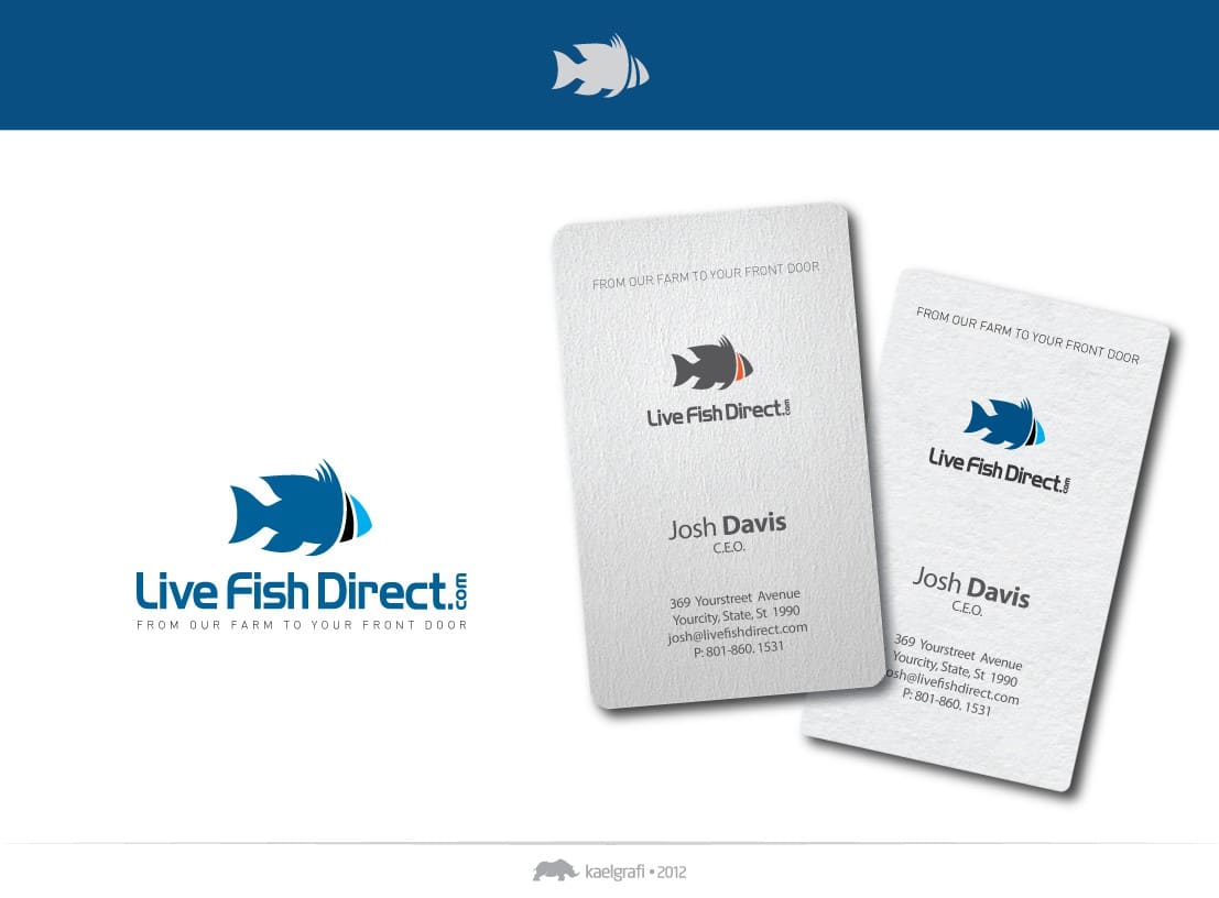 Business card design the groups information in the layout