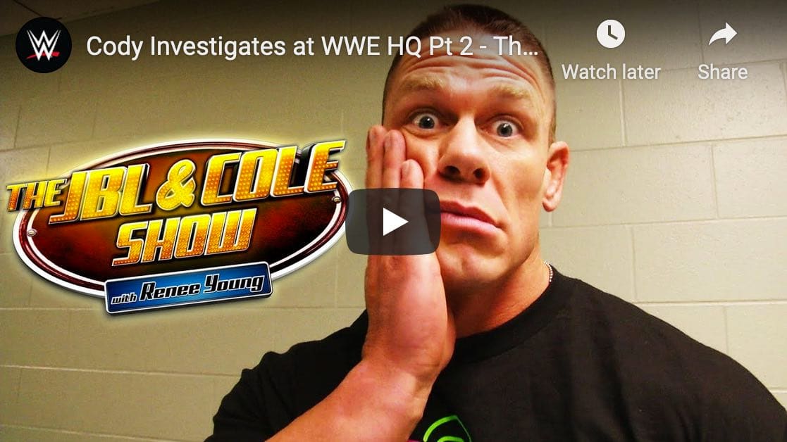 WWE behind the scenes