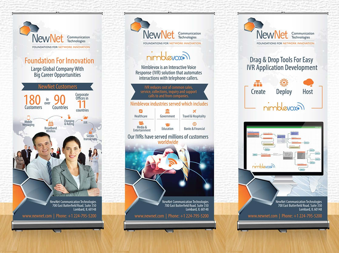 NewNet retractable banner designs