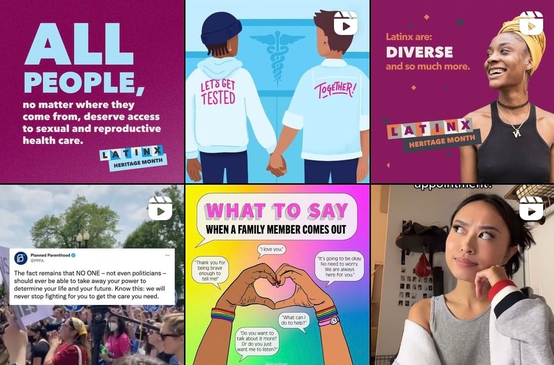 Planned Parenthood’s Instagram