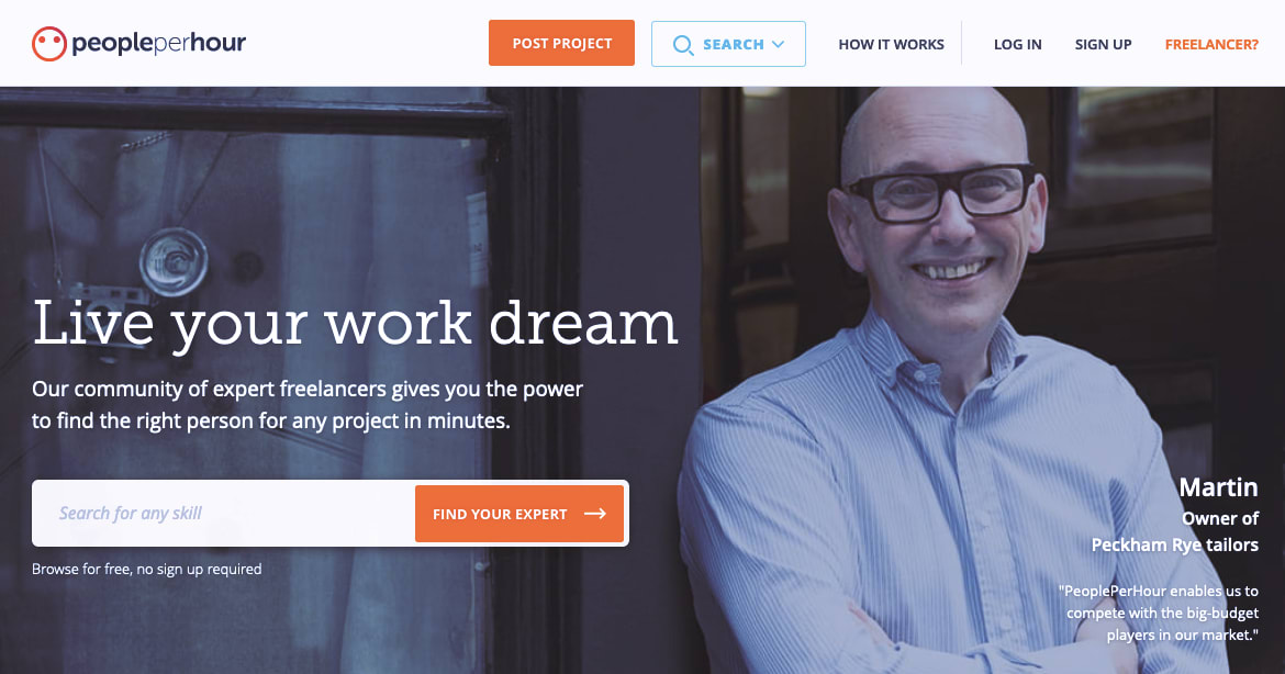 fiverr alternative PeoplePerHour