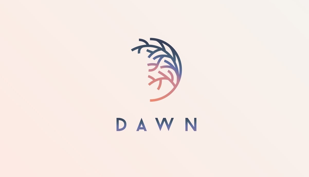 Design de logo form&eacute; d'un demi-cercle avec des branches d'arbre